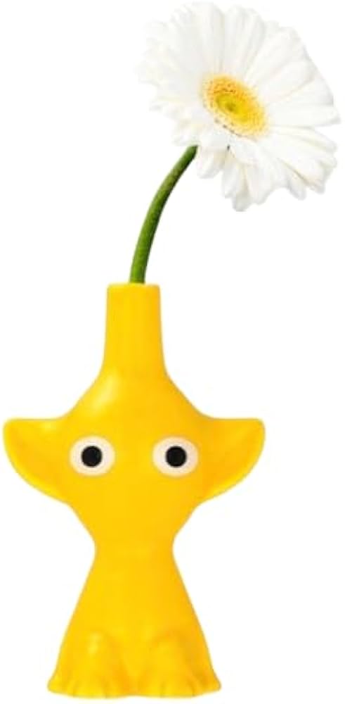 Amazon.co.jp: 一輪挿し 黄ﾋﾟｸﾐﾝ 任天堂東京 限定 グッズ : ホーム