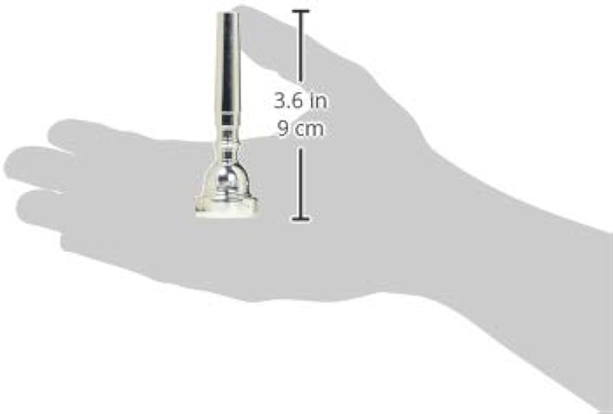 Amazon.com: Bach Back Trumpet Mouthpiece [Symphonic] 1 1/2C/22/24