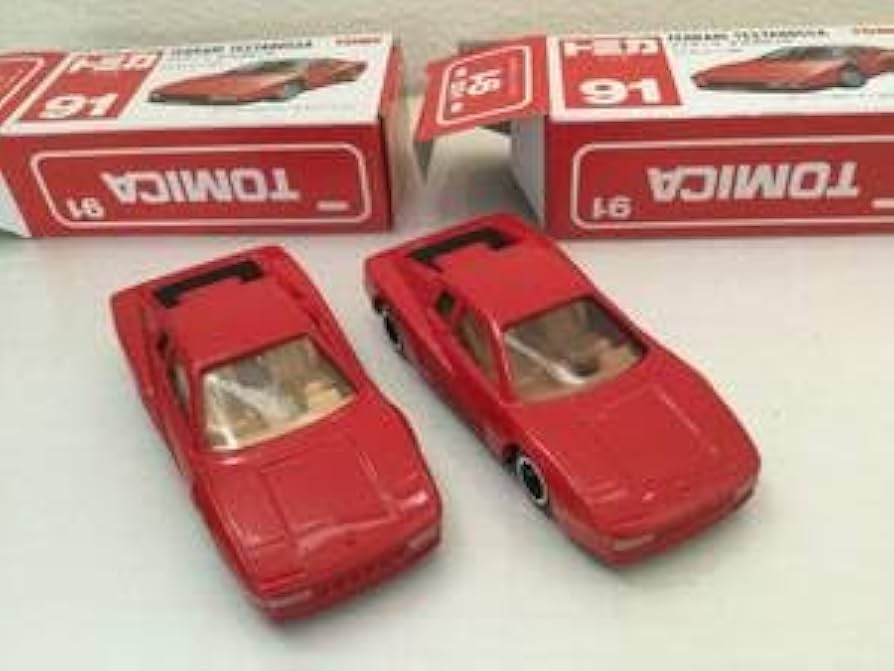 Amazon | トミカNo.91 フェラーリテスタロッサ 日本製 ガラス・シート