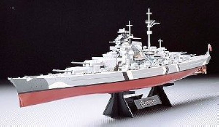 Amazon | タミヤ 1/350 艦船シリーズ ビスマルク | プラモデル 通販