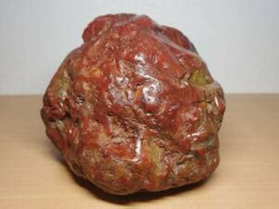 Amazon.co.jp: 佐渡産6.2kg 赤玉石 赤石 ジャスパー 原石 碧玉 錦石