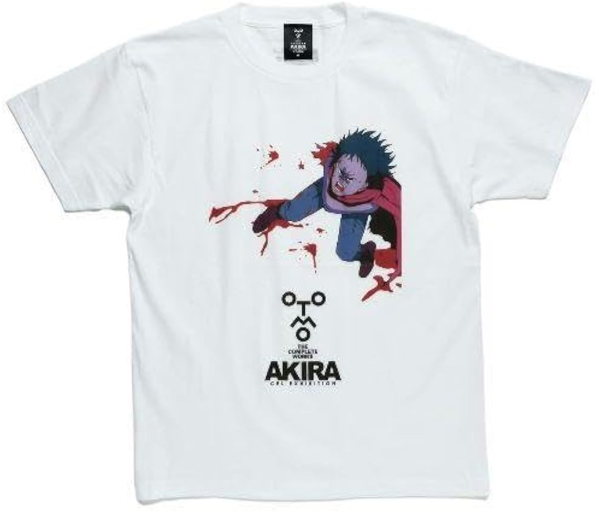 Amazon.co.jp: 大友克洋全集 AKIRAセル画展 オリジナルTシャツ 鉄雄