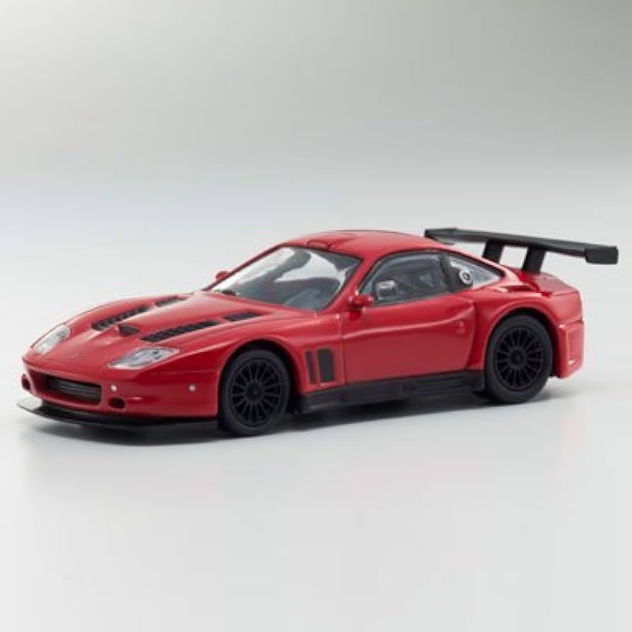 Amazon.co.jp: 京商 1/64 フェラーリ 575GTC レッド KS07046A4 完成品