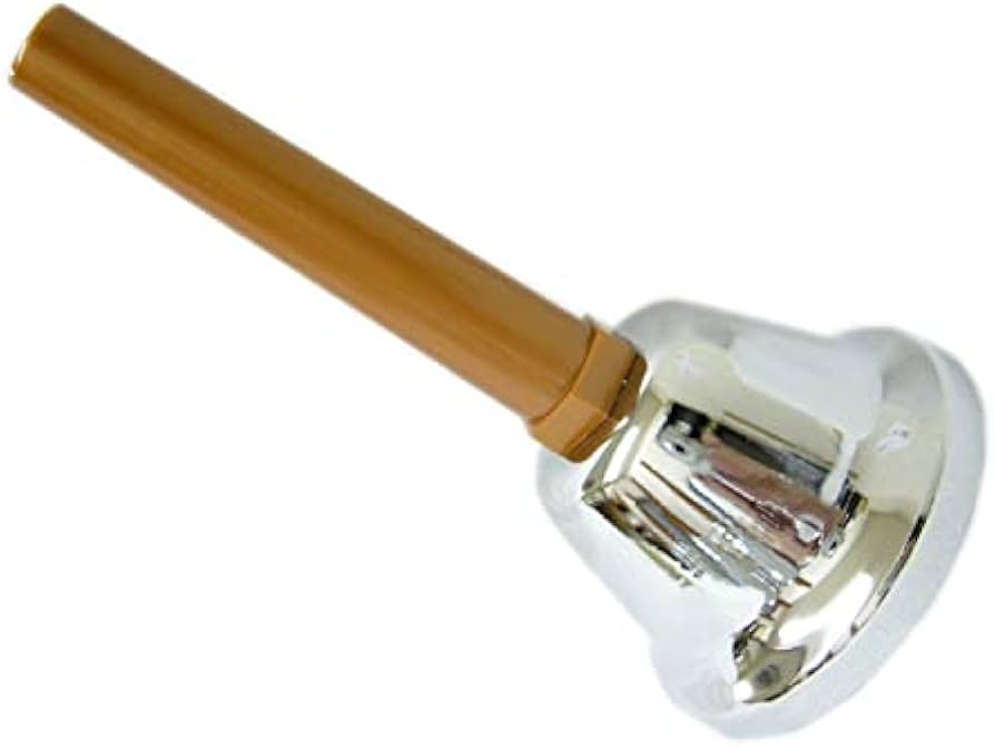 Amazon | ウチダ・ミュージックベル 単音【シルバー：高F】ハンドベル