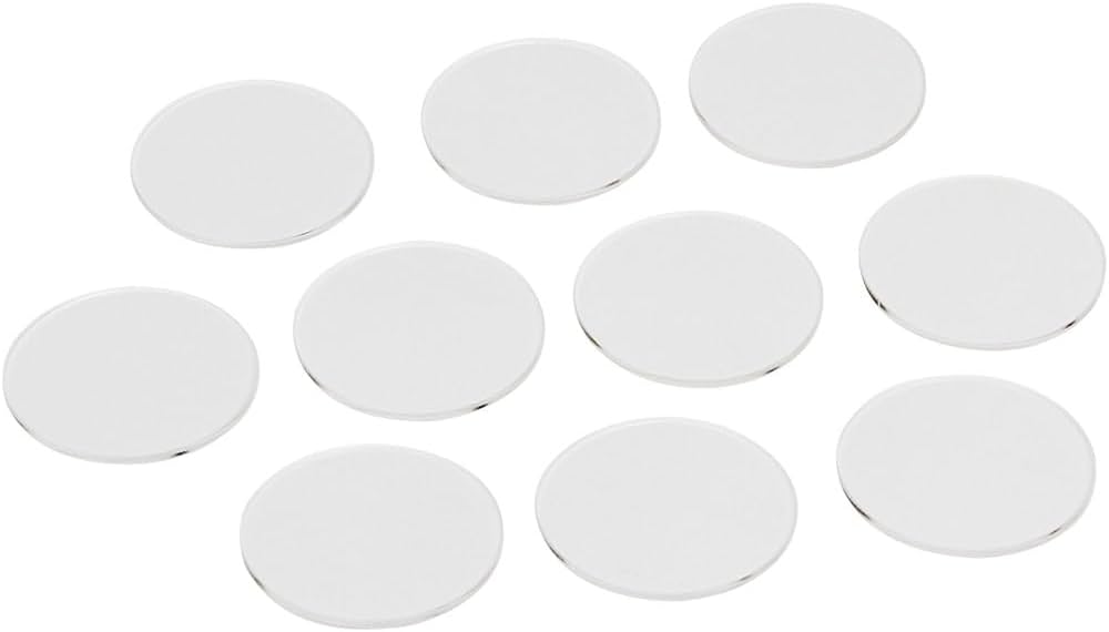 Amazon | アクリル板 丸 [10枚セット] φ20mm×厚み2.5mm 直径20mm