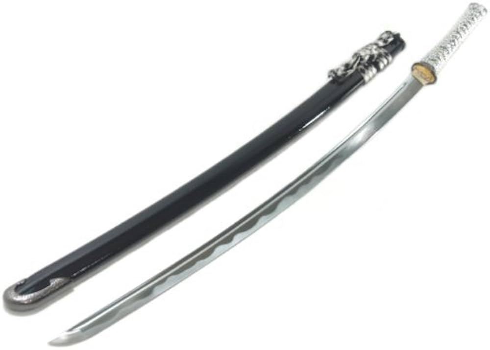 Amazon.co.jp: 模造刀（美術刀） 上杉謙信 毘沙門天 合口拵