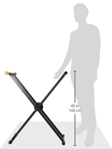 Amazon.com: Hercules KS120B Ez-Lok Double X Keyboard Stand