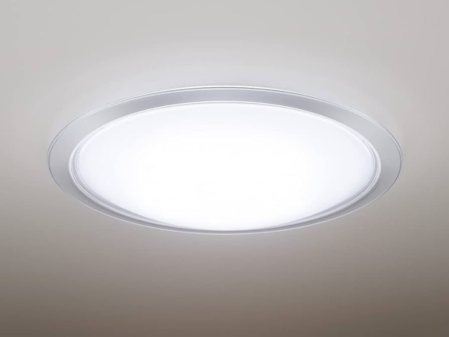 Amazon | パナソニック LEDシーリングライト 調光調色 8畳 高演色