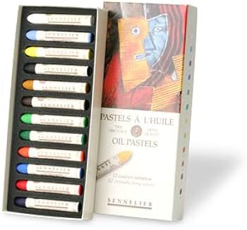Amazon.co.jp: SENNELIER セヌリエ オイルパステル 12色セット : ホビー