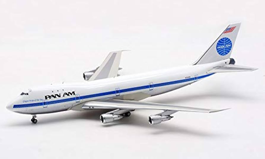 Amazon | Inflight 1/200 完成品 パンナム 航空 Pan Am B747-100