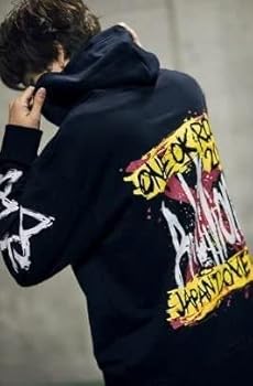 Amazon.co.jp: ONE OK ROCK AMBITIONS パーカー ブラック Sサイズ