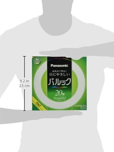 Amazon | パナソニック 蛍光灯丸形 20形 ナチュラル色 パルック