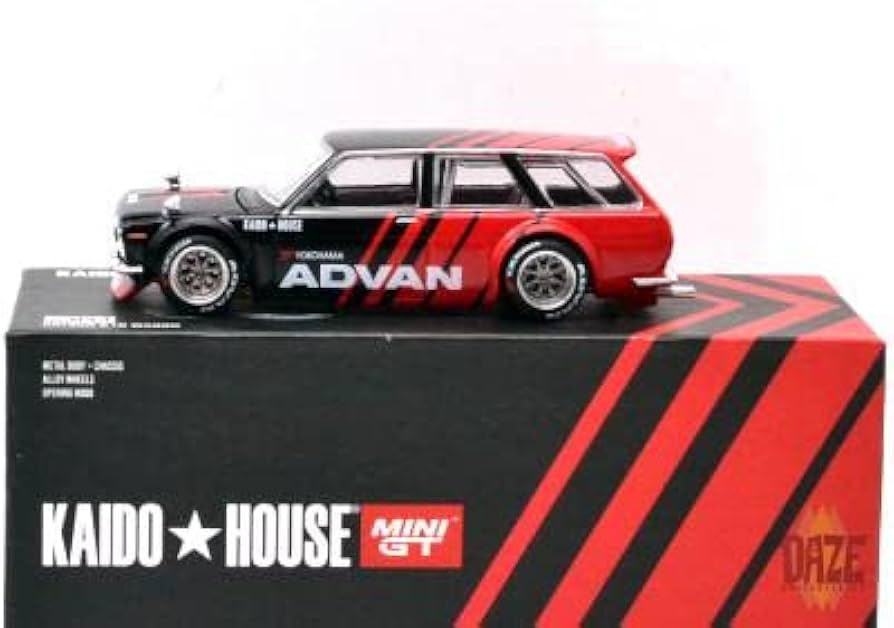 Amazon | MINI GT 1:64 Scale Model KAIDO HOUSE - DATSUN 510 WAGON