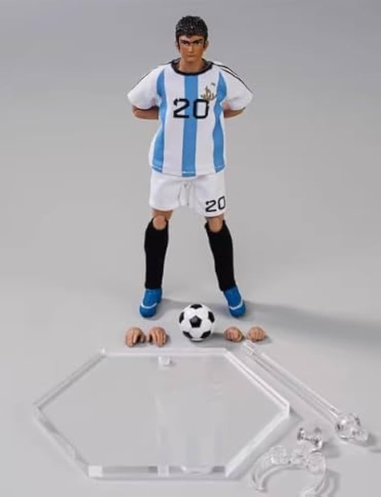 Amazon.co.jp: [AC]DID 1/12 SF80007 サッカー選手 青チーム 可動