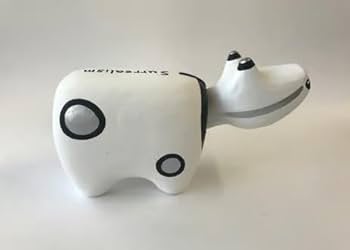 Amazon.co.jp: 赤べこ あかべこ ダリ ひげべこ シュールレアリスム