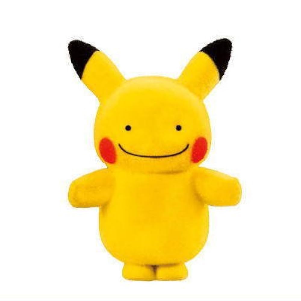 Amazon.co.jp: ポケモふどーる ［3.ピカチュウにへんしんしたメタモン
