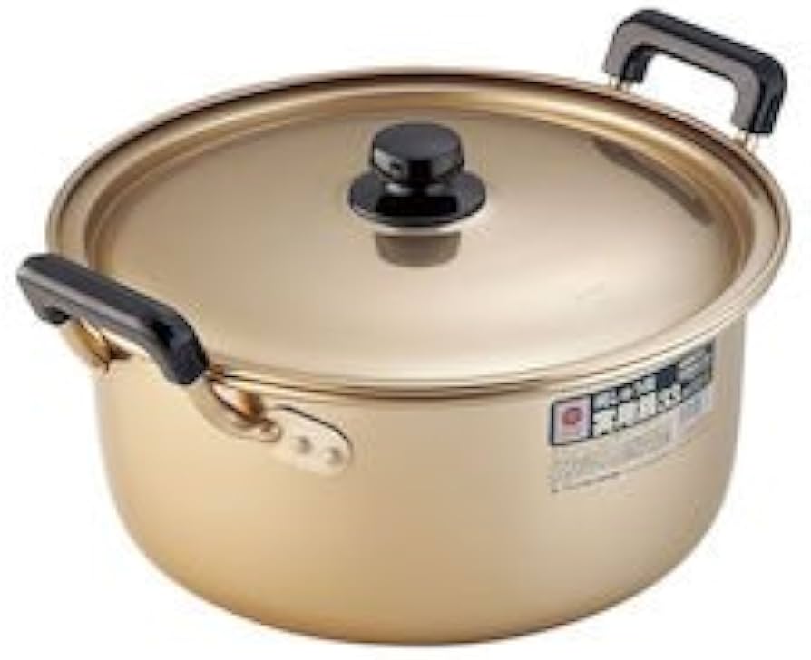 Amazon｜アカオアルミ 実用鍋 33㎝ アルミニウム(しゅう酸アルマイト