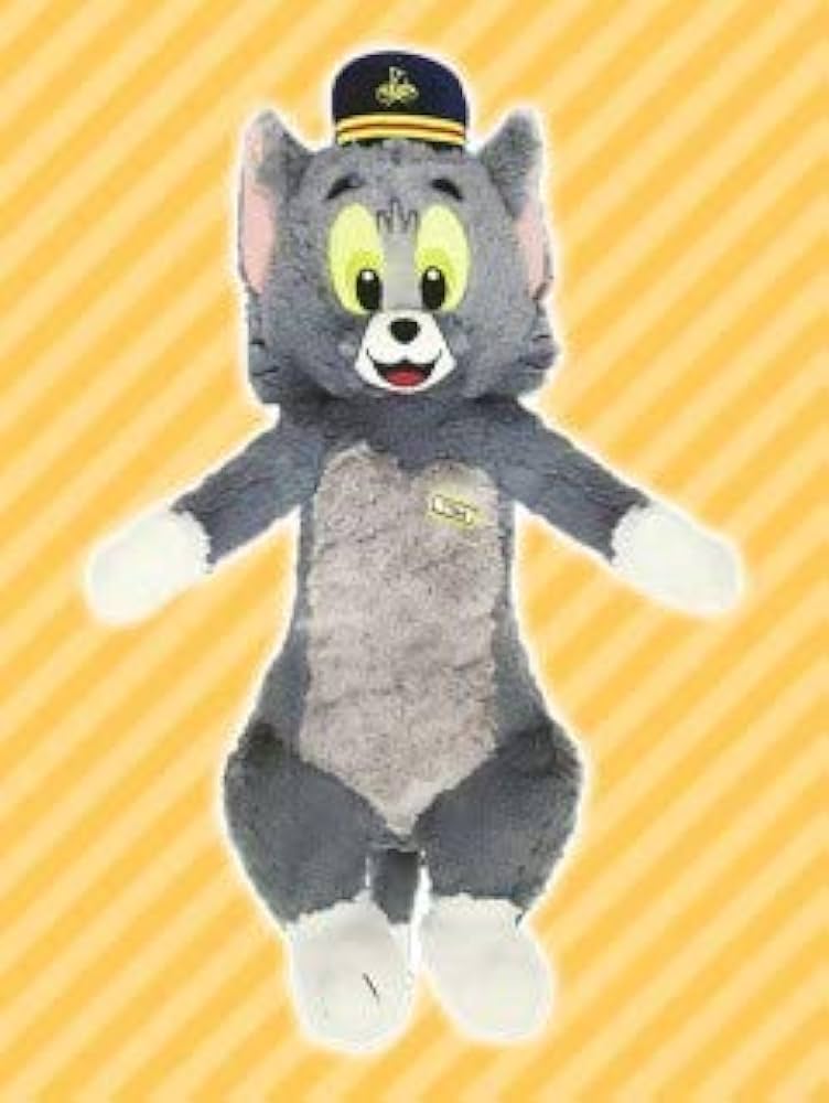 Amazon.co.jp: トムとジェリー プレミアム BIGぬいぐるみ トム 映画Ver