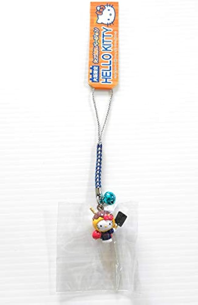 Amazon.co.jp: キティ 大阪限定 たこ焼き マスコット ストラップ 根付