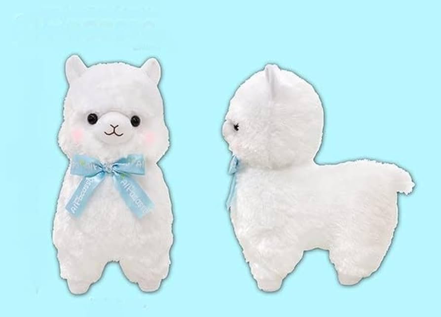 Amazon.co.jp: アミューズ アルパカッソリボンBIGしろちゃん