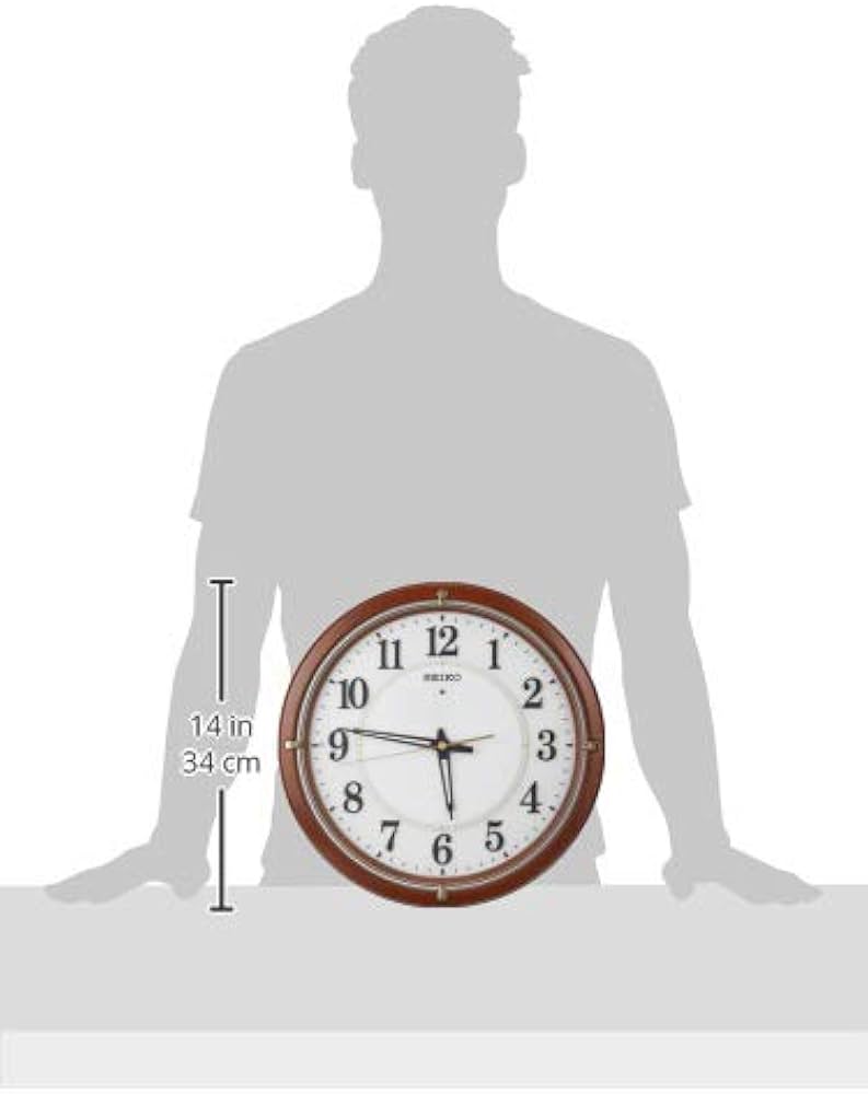 Amazon.co.jp: セイコークロック 掛け時計 自動点灯 電波 アナログ 夜