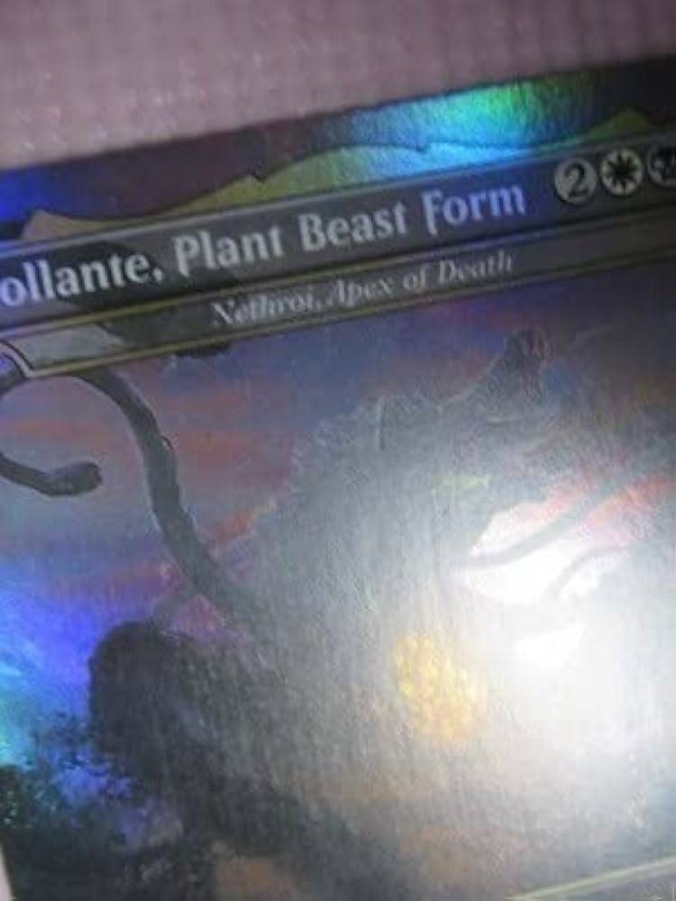 Amazon.co.jp: mtg foil 英語版 IKO 植獣形態、ビオランテ/Biollante