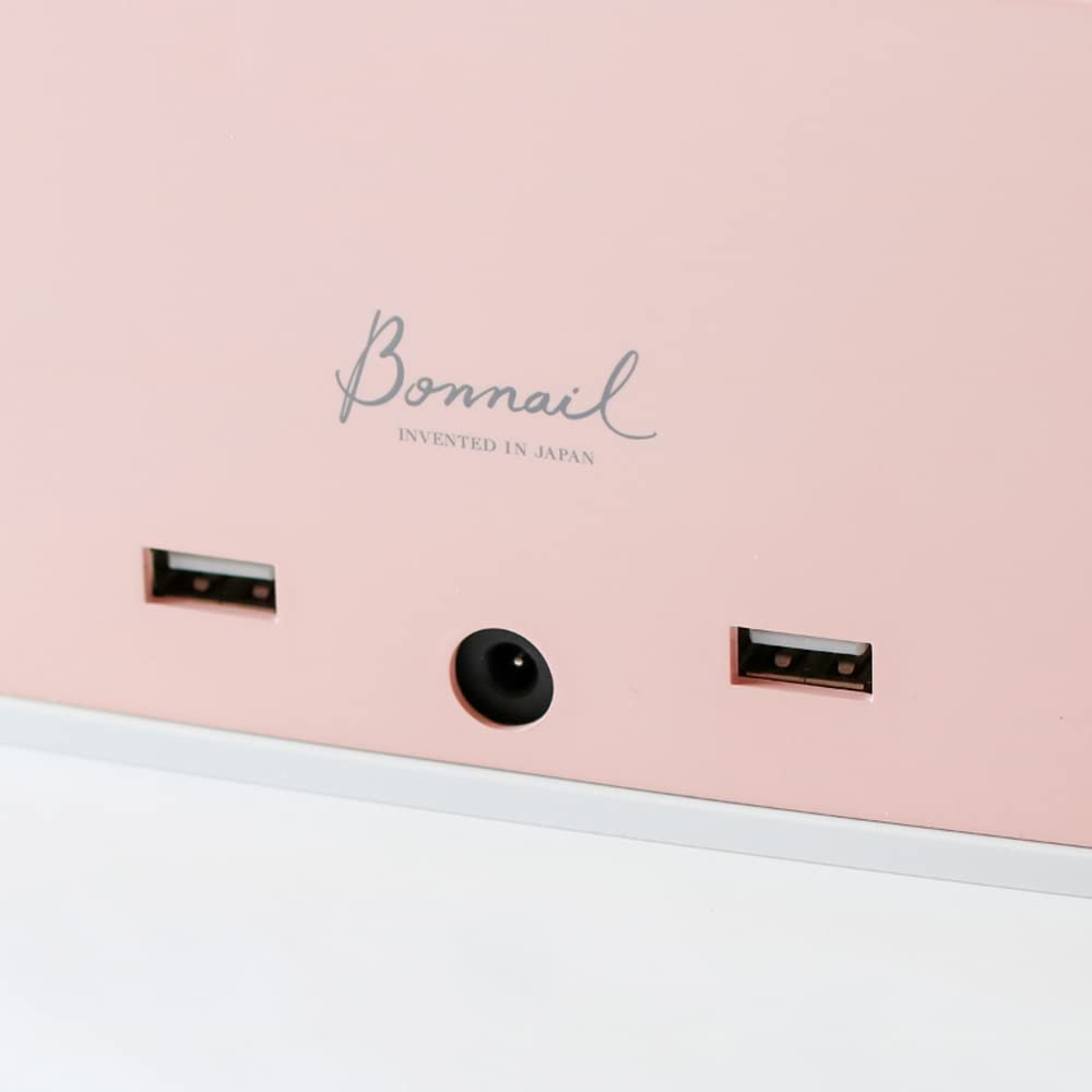 Amazon | Bonnail LED&UVコードレスライト ピンクベージュ | Bonnail