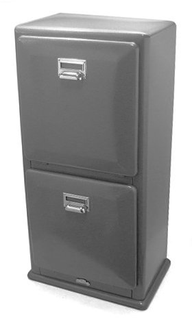 ダルトン トラッシュカン ダブルデッカー 15.8L+15.8L 100-133 (ゴミ箱