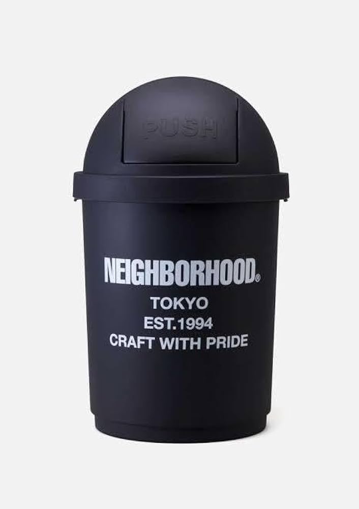 Amazon｜NEIGHBORHOOD CI P - TRASH CAN ゴミ箱 ネイバーフッド｜フタ