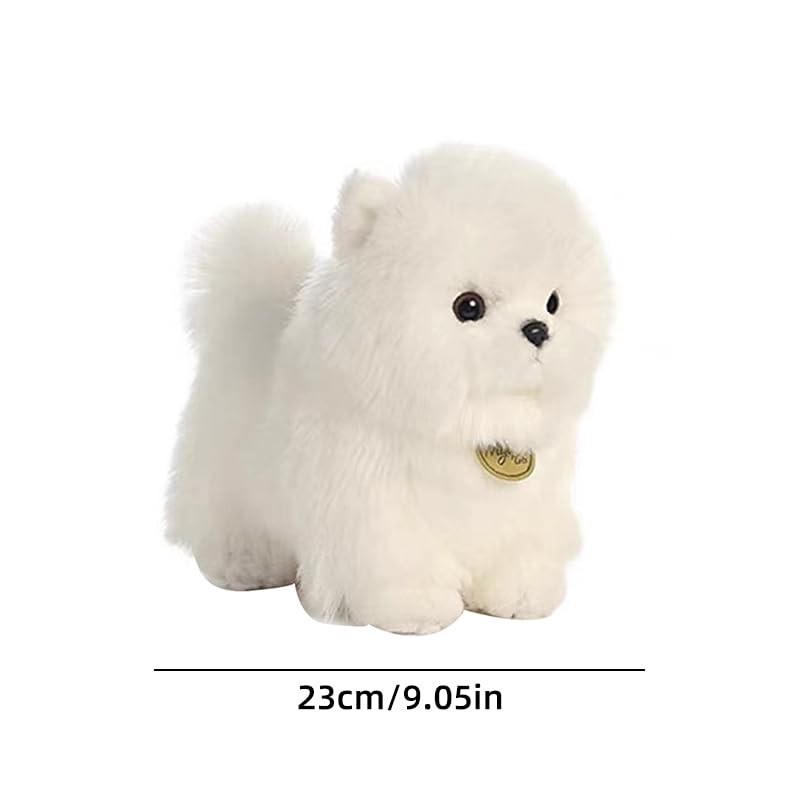 Amazon.co.jp: ぬいぐるみ 犬 マルチーズ いぬ 犬 リアル 23cm 抱き枕