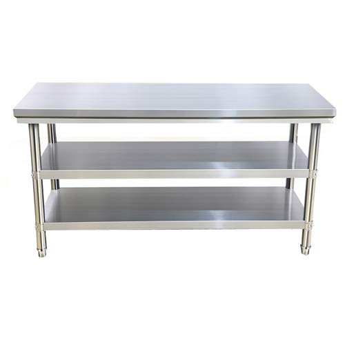 Amazon.co.jp: KIPROSTAR 業務用 ステンレス作業台 幅2000☓奥行700