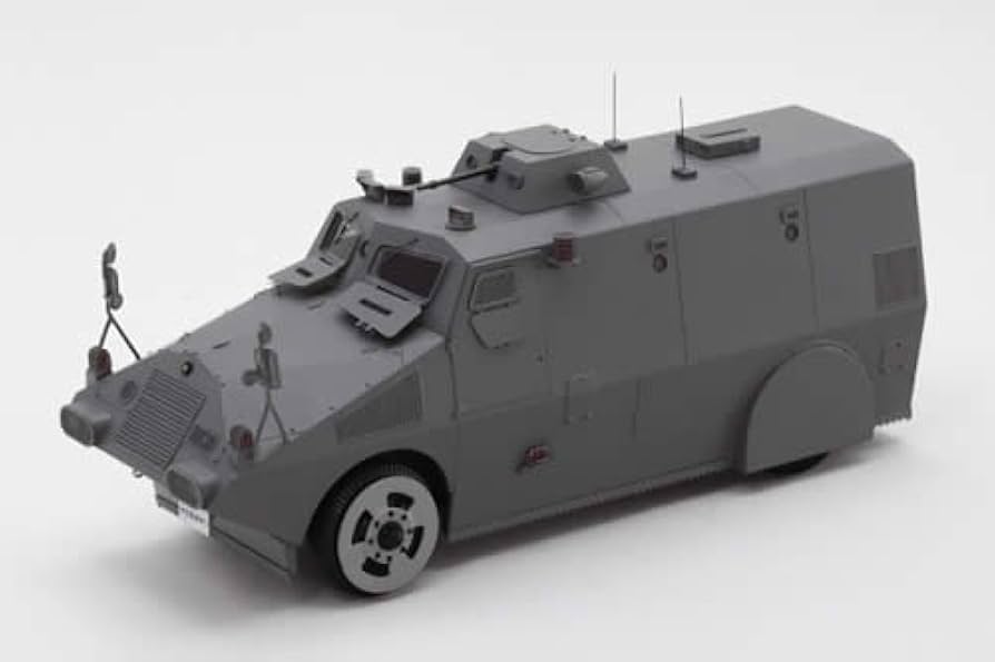Amazon.co.jp: RAIS 1/43 F-3 特型警備車 1970 警察本部機動隊 警備
