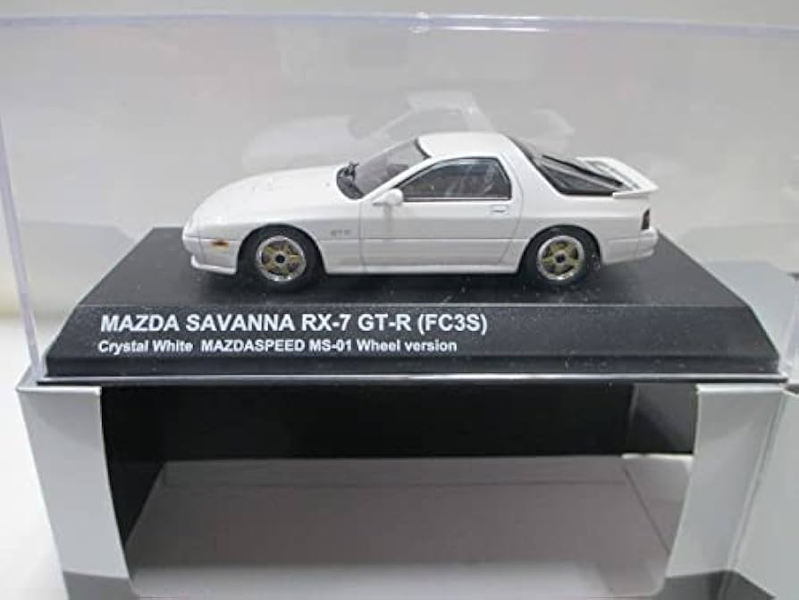 Amazon | 1/43 京商 マツダ サバンナ RX-7 GT-R FC3S ホワイト 絶版