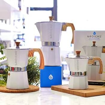 Amazon.com: GROSCHE Milano Moka Stovetop Espresso Coffee Maker (9