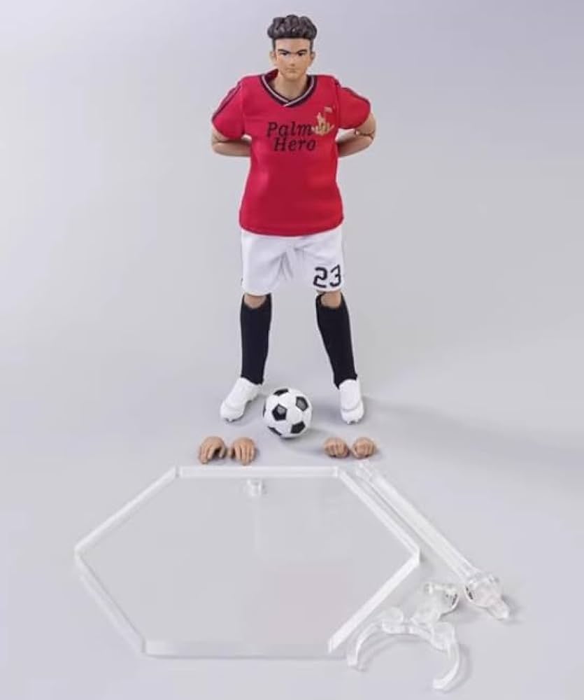 Amazon.co.jp: [AC]DID 1/12 SF80007 サッカー選手 赤チーム 可動