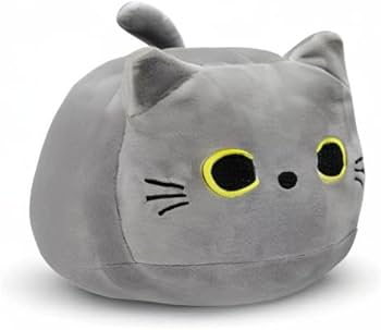 Amazon.co.jp: 3D 猫 ぬいぐるみ おもちゃ 枕 8インチ かわいい