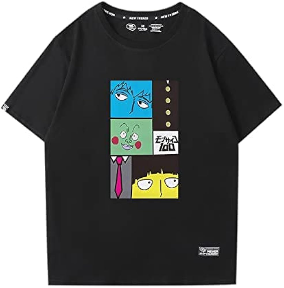 Amazon | ESTGC モブサイコ100 影山茂夫 アニメ tシャツ 漫画 モブ