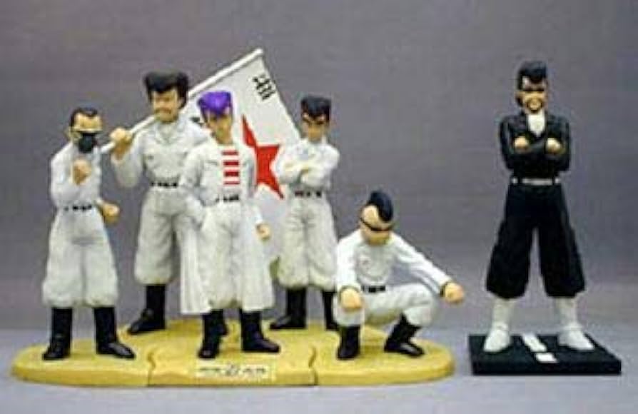 Amazon.co.jp: 湘南爆走族 湘爆 特攻服 フィギュア セット 荒くれ