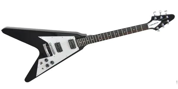 Amazon | エレキギター フライングVタイプ 2ハムバッカー仕様 ブラック