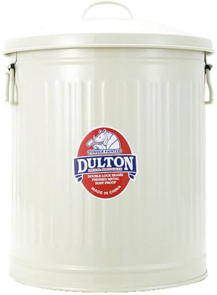 Amazon｜ダルトン(Dulton) ガベージカンLサイズ 24L アイボリー ゴミを