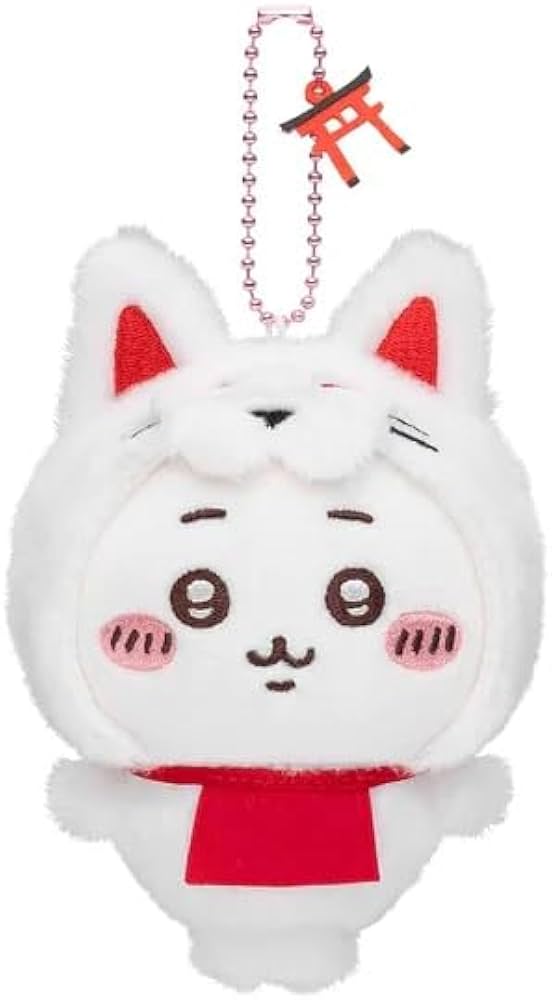 Amazon.co.jp: ちいかわもぐもぐ本舗 伏見稲荷なマスコット ぬいぐるみ