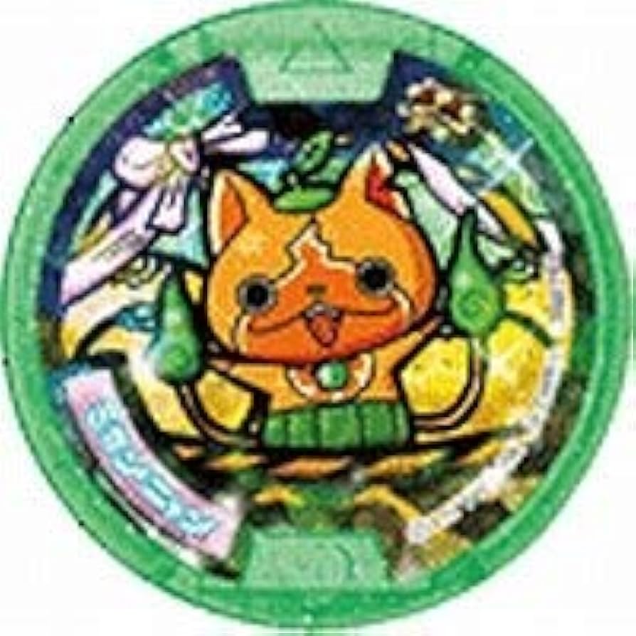 Amazon | 【妖怪メダル】ミカンニャン/Zホロ(緑)/妖怪ウォッチ