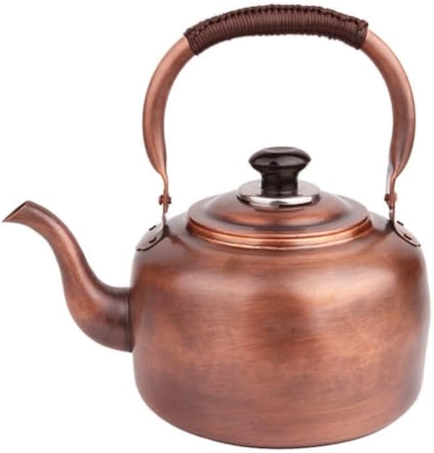 Amazon｜NIGOE 純銅ケトル 銅製のやかんの笛 手作り銅ケトル 笛吹き