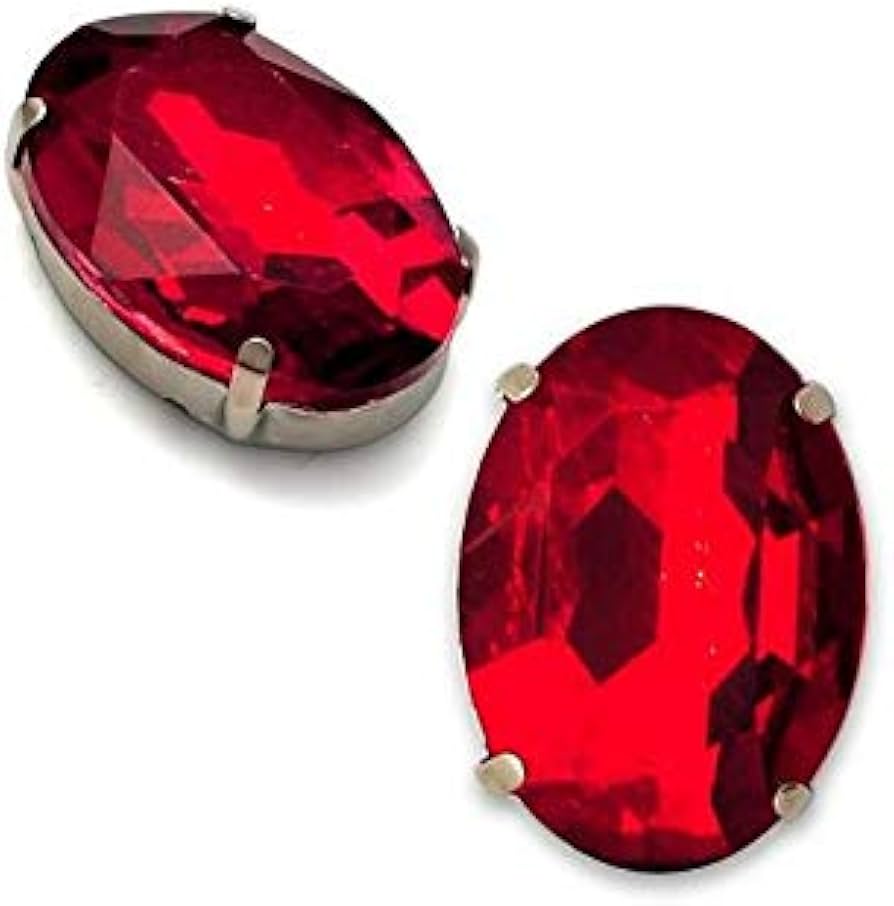 Amazon | 台座付き ガラス製ラインストーン 手芸用ビジュー パーツ