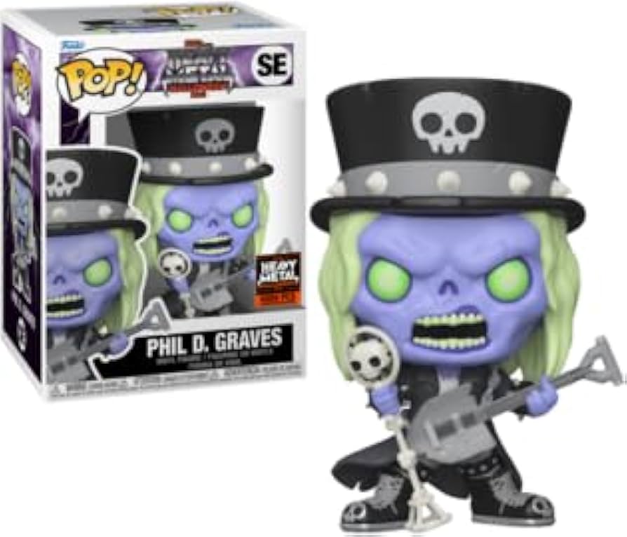 Amazon.com: Pop! Originals: NYCC 2023 x Heavy Metal Halloween
