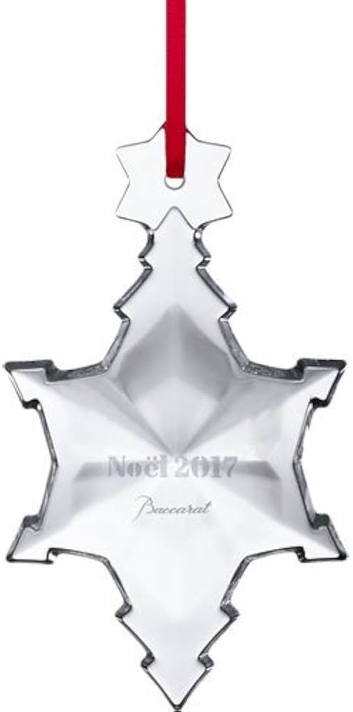 Amazon.co.jp: Baccarat 2017 クリアクリスタル クリスマス アニュアル