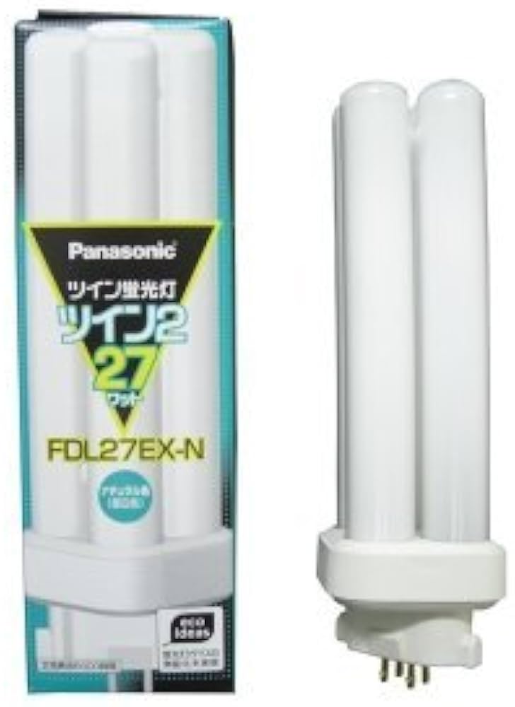 Amazon | パナソニック ケース販売 10個セット コンパクト形蛍光灯 27W