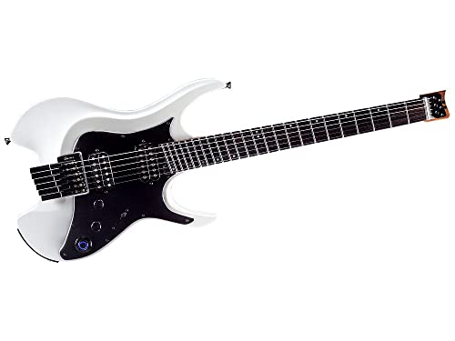 Amazon | Mooer GTRS W800 Pearl White エレキギター | エレキギター