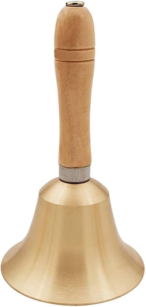 Amazon | ハンドベル 呼び鈴 ディナーベル 手振りベル 卓上ベル 鐘
