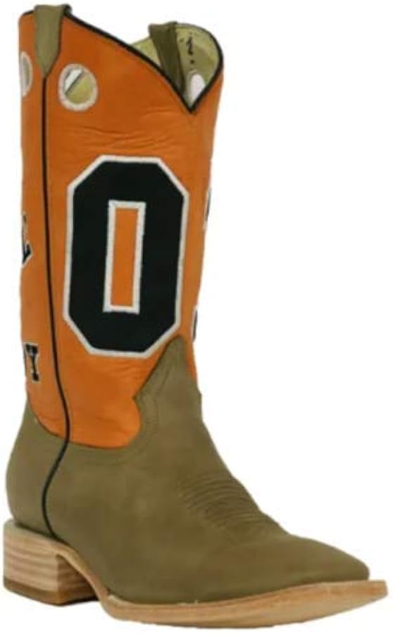 Amazon.com | RockinLeather Men's Orange 